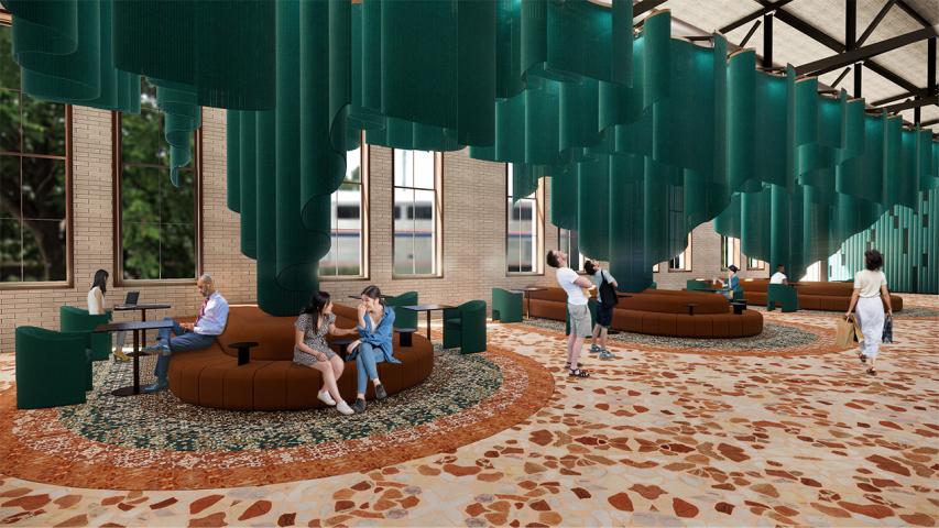Austin Transportation Center by Ashley Chen